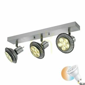 SLV ASTO 3 fali és mennyezeti spotlámpa alumínium 3xGU10 45,5 cm 147443 small 0