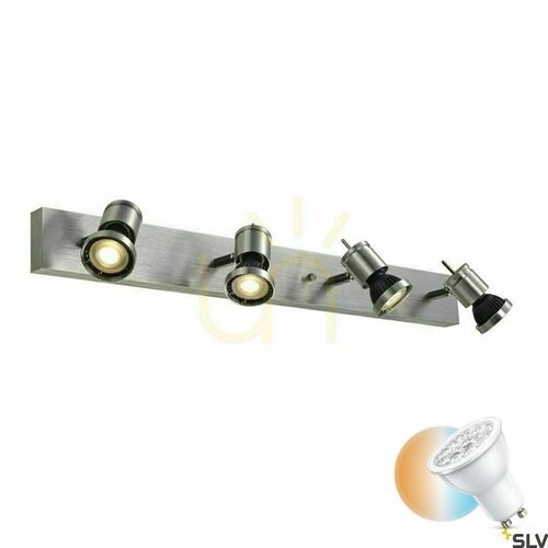 Jelölje be Süllyesztett lámpatest SLV ASTO 4 alumínium GU10 75W 230V 147444