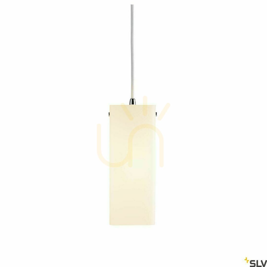 Kilátás Függőlámpa SLV QUADRASS króm/tejüveg E27 40W 1003432 Függőlámpa SLV QUADRASS króm/tejüveg E27 40W 1003432