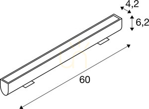 Kültéri LED reflektor SLV GALEN 60 SP antracit 18W IP65 1003447 small 3
