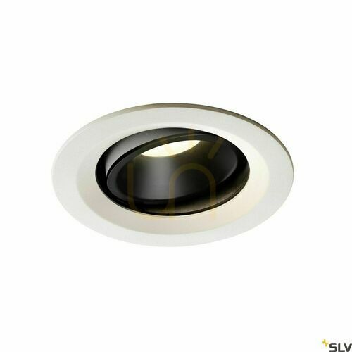 Jelölje be Süllyesztett lámpatest SLV NUMINOS MOVE DL M fehér-fekete 17,55W 4000K 1003619