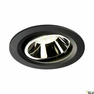 Fekete-króm süllyesztett LED lámpa SLV NUMINOS MOVE DL L 1003675 25,41 W 2350 lm 4000 K 20° small 0
