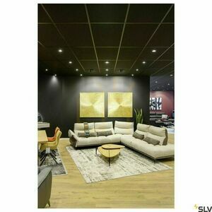 Süllyesztett lámpatest SLV NUMINOS DL M fekete-króm 17,55W 3000K 1550lm 1003873 small 2