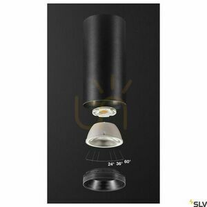 Mennyezeti lámpa SLV NUMINOS CL PHASE L fekete LED 28W 3000K 2340lm 1004323 2 Mennyezeti lámpa SLV NUMINOS CL PHASE L fekete LED 28W 3000K 2340lm 1004323 small 2