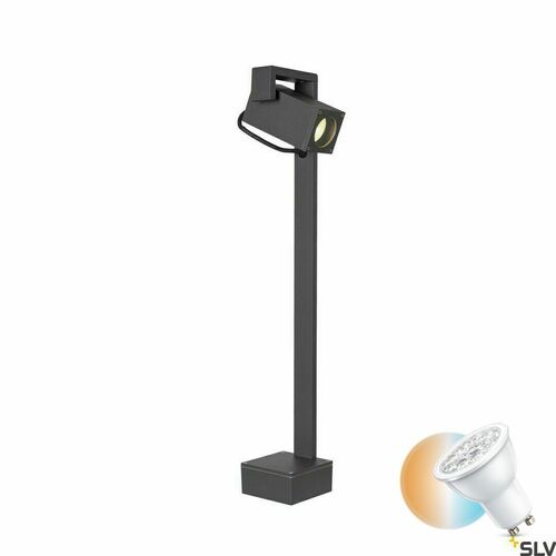 Jelölje be Kültéri postafény SLV THEO BRACKET 70 FL antracit IP65 7W 1004655
