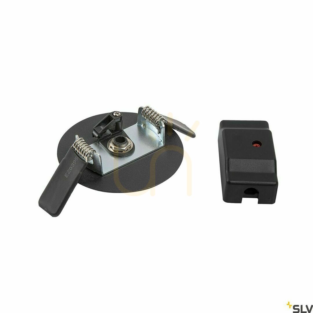 Jelölje be Beépíthető mennyezeti rozetta SLV FITU fekete 8,5 cm 1004674 Beépíthető mennyezeti rozetta SLV FITU fekete 8,5 cm 1004674