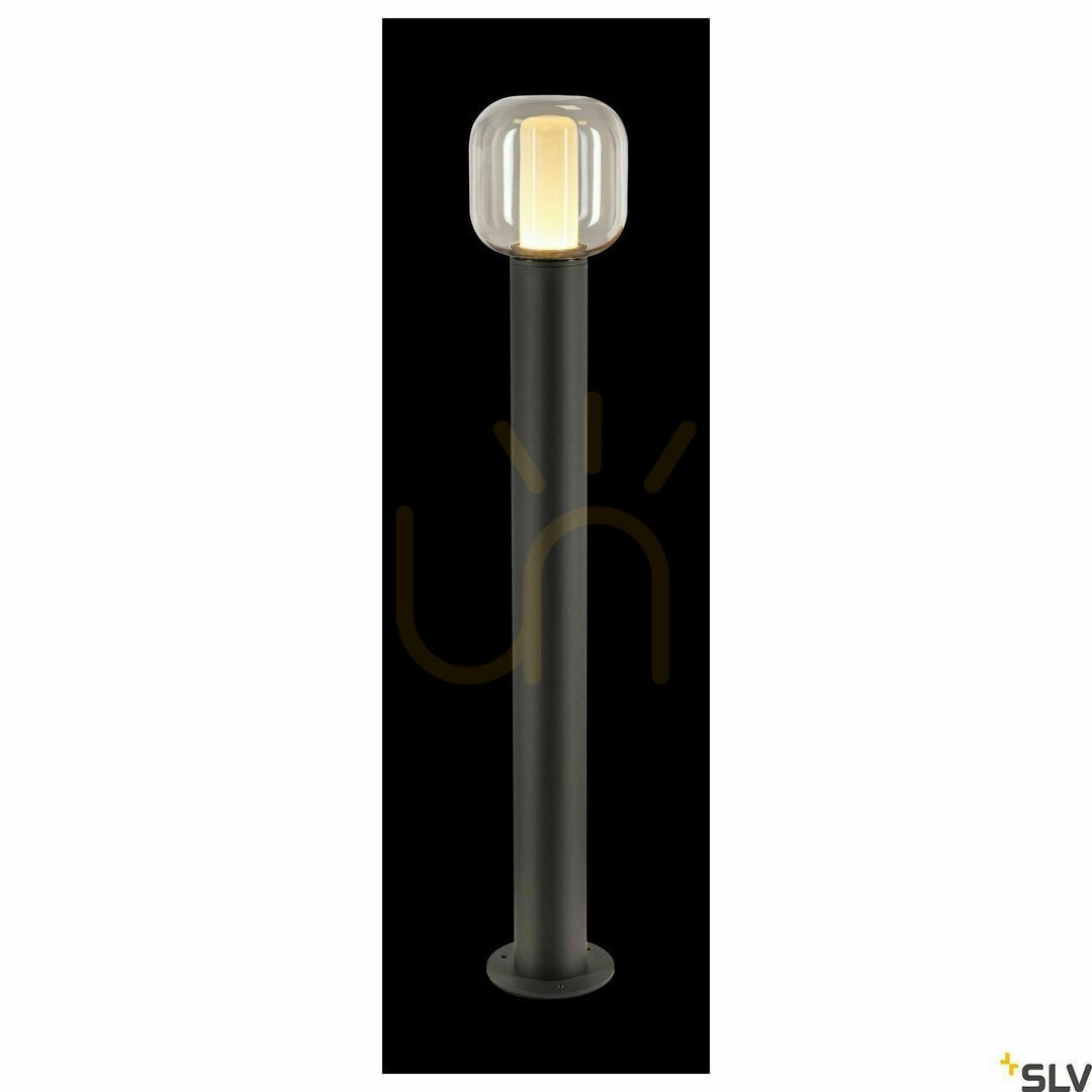 Kilátás Kültéri állólámpa SLV OVALISK 100 antracit IP65 9,2W CCT 1004681 Kültéri állólámpa SLV OVALISK 100 antracit IP65 9,2W CCT 1004681
