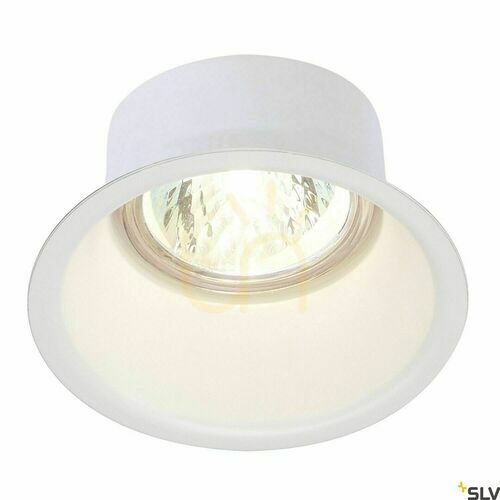 Jelölje be Süllyesztett lámpatest SLV HORN 1 fehér acél 50W 83 mm 112911