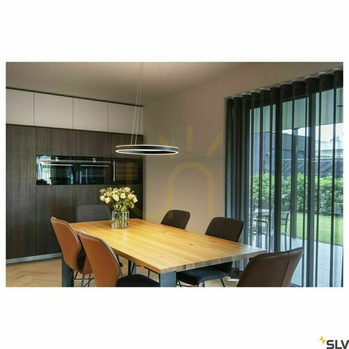 Jelölje be Függőlámpa SLV ONE 60 PD Up/Down fekete LED 24W 2700/3000K dimmelhető 1004759