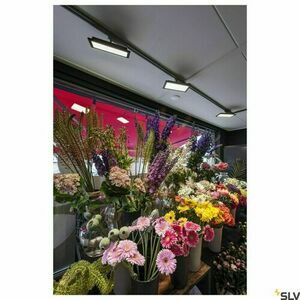 Egyfázisú sínes lámpa SLV PANEL Track 30x15 cm fekete LED 18W 3000K 1004933 small 3