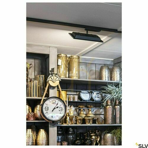 Jelölje be Egyfázisú sínes lámpa SLV PANEL Track 30x15 cm fekete LED 18W 3000K 1004933
