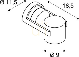 Felületre szerelhető lámpa SLV OCULUS fekete/átlátszó 11W 2000-3000K 1004664 4 Felületre szerelhető lámpa SLV OCULUS fekete/átlátszó 11W 2000-3000K 1004664 small 4