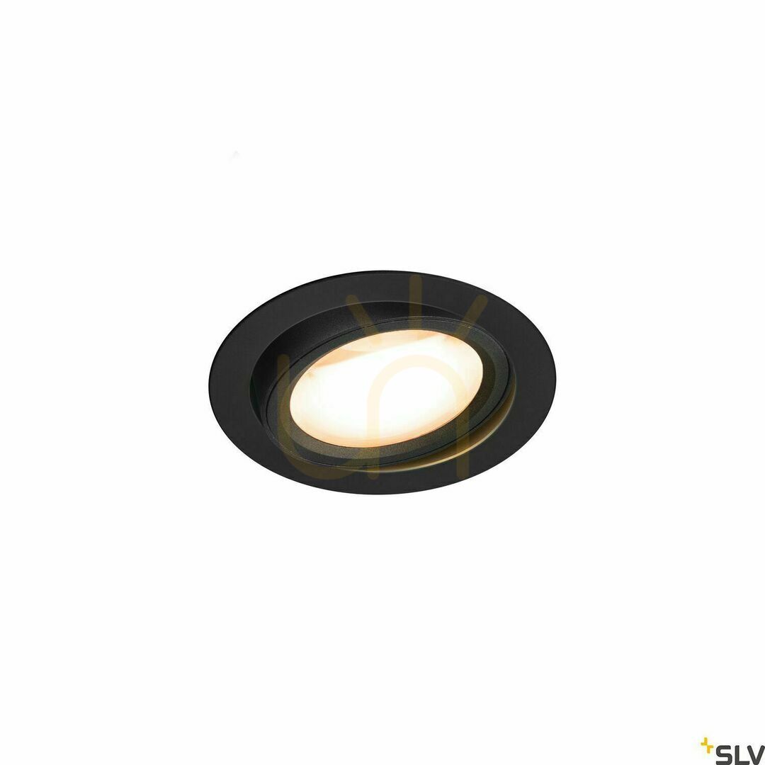 Előnézet Süllyesztett lámpatest SLV OCULUS DL MOVE fekete 11W 2000-3000K dimmelhető 1004668 Süllyesztett lámpatest SLV OCULUS DL MOVE fekete 11W 2000-3000K dimmelhető 1004668