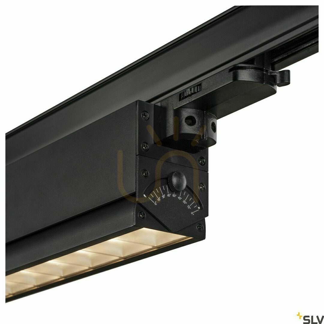 Előnézet Sínes lámpa SLV SIGHT MOVE fekete 26W 3000K 2700lm 3 fázisú 1004686 Sínes lámpa SLV SIGHT MOVE fekete 26W 3000K 2700lm 3 fázisú 1004686