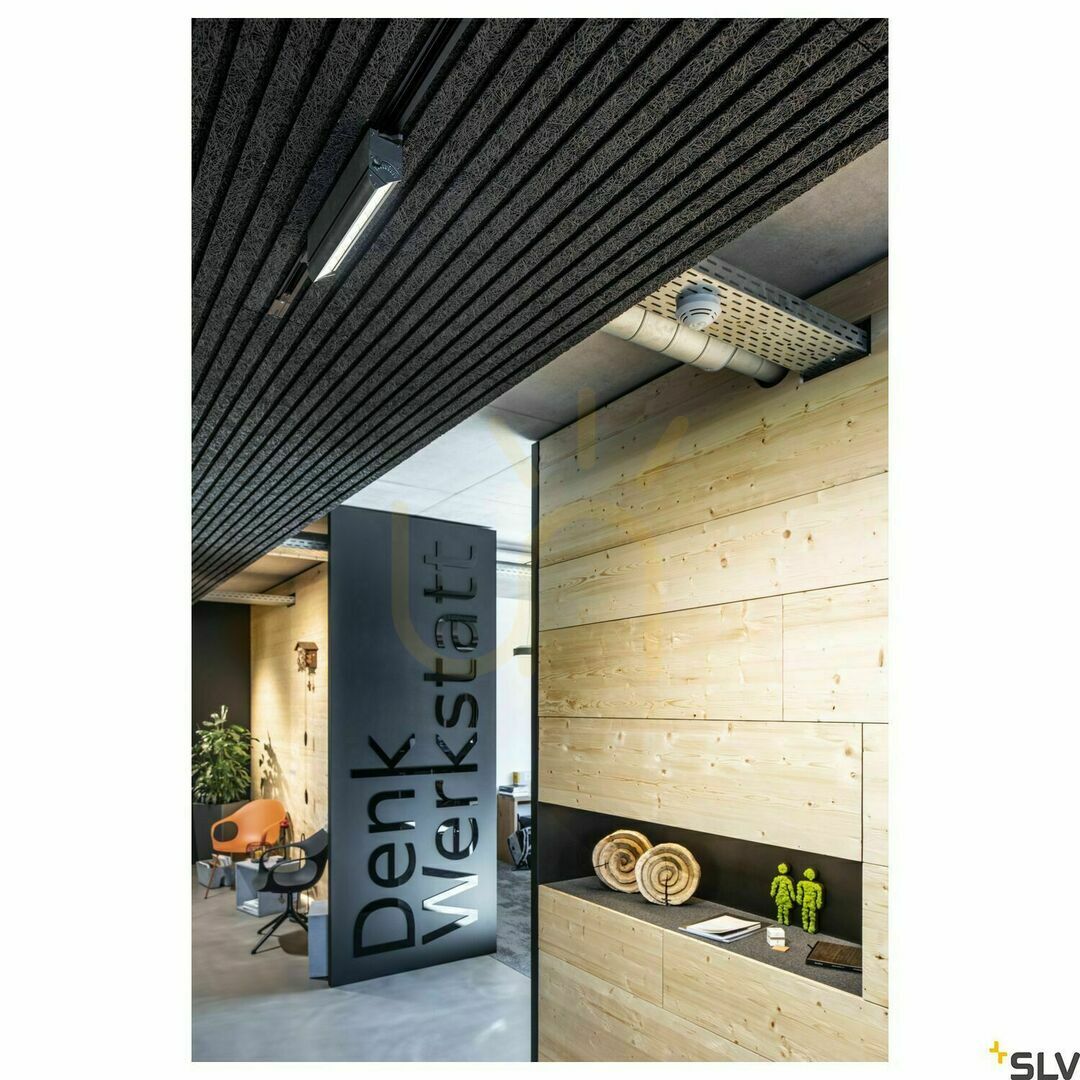 Kijelző Sínes lámpa SLV SIGHT MOVE fekete 26W 3000K 2700lm 3 fázisú 1004686 Sínes lámpa SLV SIGHT MOVE fekete 26W 3000K 2700lm 3 fázisú 1004686