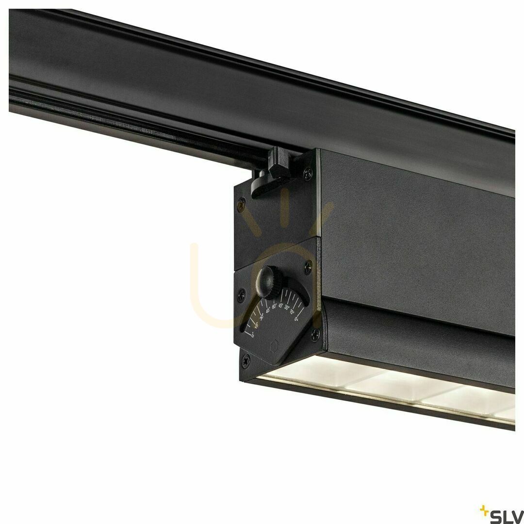 Kilátás Sínes lámpa SLV SIGHT MOVE fekete 26W 4000K 3100lm 3-fázisú 1004688 Sínes lámpa SLV SIGHT MOVE fekete 26W 4000K 3100lm 3-fázisú 1004688