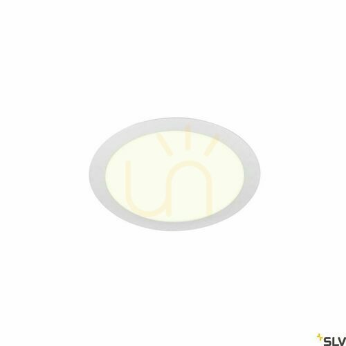 Jelölje be Süllyesztett lámpatest SLV SENSER 24 DL fehér 13W 4000K 1300lm 1004696