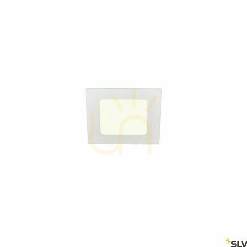 Jelölje be Süllyesztett lámpatest SLV SENSER 12 DL fehér 6,4W 4000K 440 lm 1004697