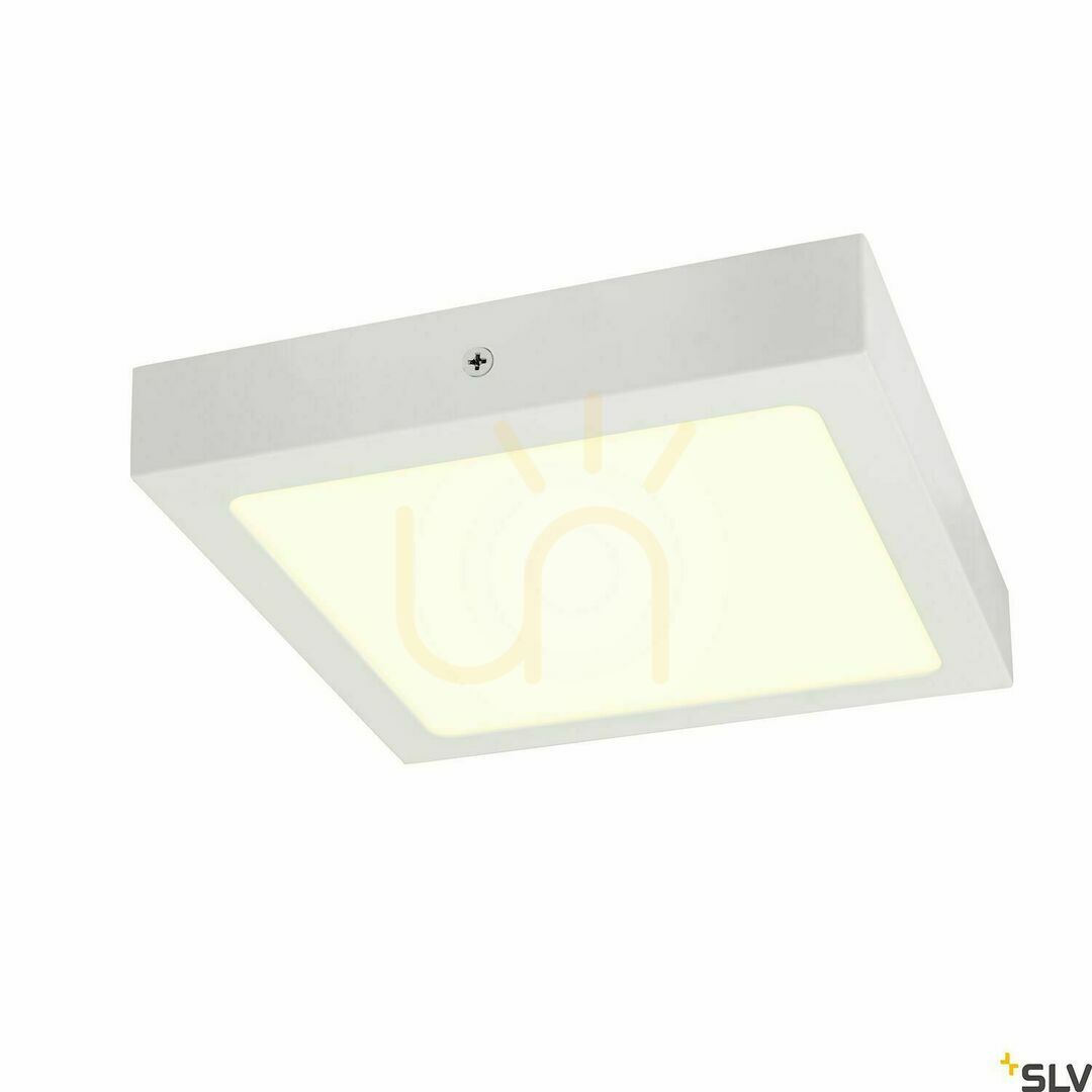 Kilátás Felületre szerelhető lámpa SLV SENSER 24 CW fehér 15W 4000K 1004705 Felületre szerelhető lámpa SLV SENSER 24 CW fehér 15W 4000K 1004705