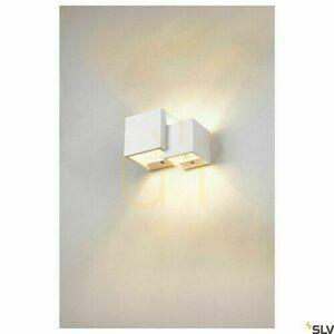 Felületre szerelhető fali lámpa SLV PLASTRA WL CUBES fehér gipsz G9 15W 1004733 4 Felületre szerelhető fali lámpa SLV PLASTRA WL CUBES fehér gipsz G9 15W 1004733 small 4