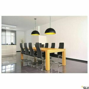 Függőlámpa SLV FORCHINI PD-1 fekete-arany 40W E27 50 cm 155530 small 4