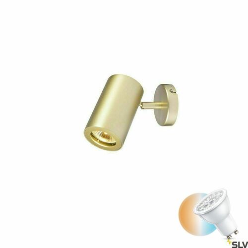 Jelölje be SLV ENOLA_B 152013 falon kívüli spotlámpa, arany, GU10 QPAR51 max. 50 W