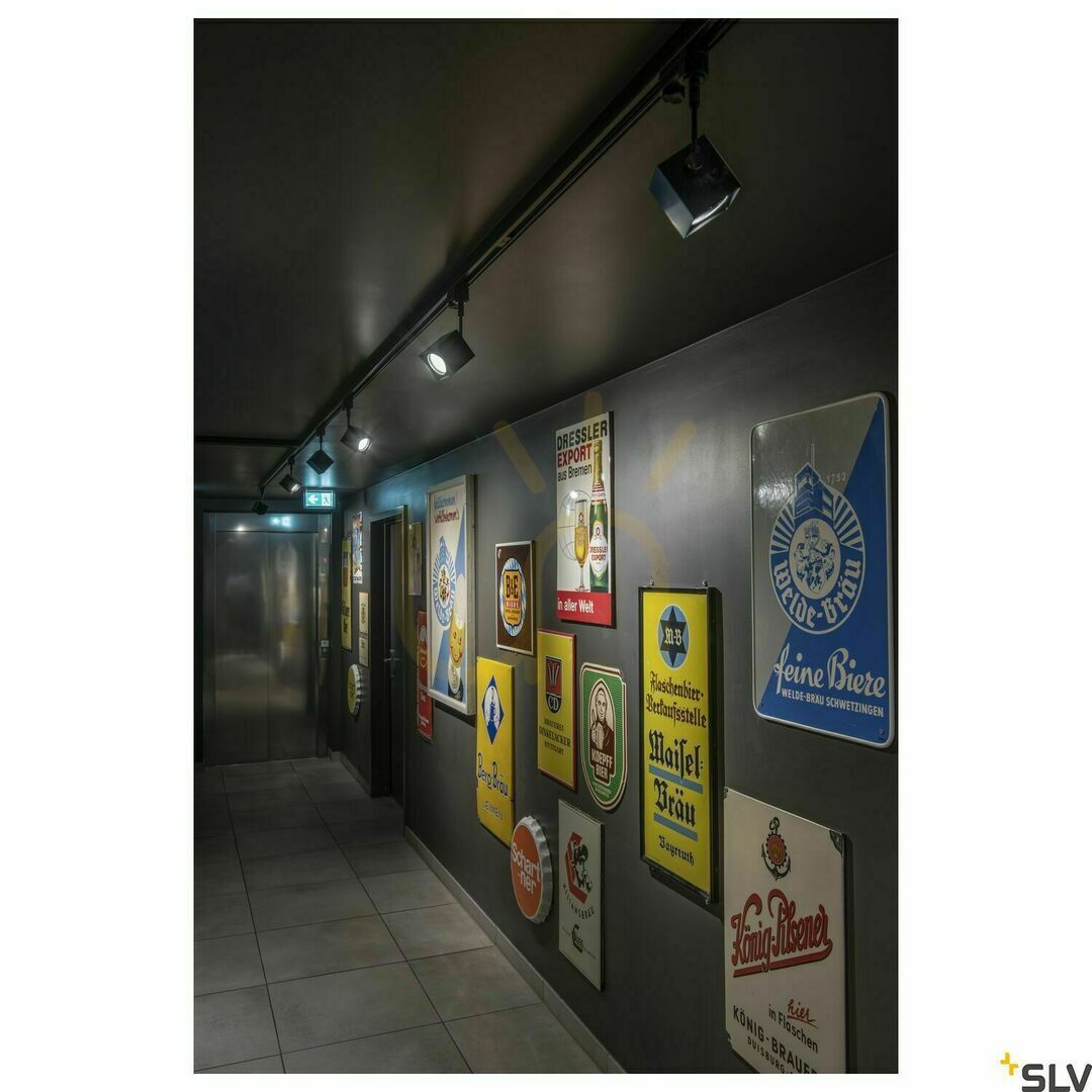 Kilátás Pálya lámpa SLV ALTRA DICE fekete GU10 50W 3 fázisú 152320 Pálya lámpa SLV ALTRA DICE fekete GU10 50W 3 fázisú 152320