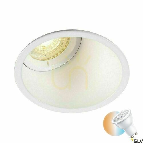 Jelölje be Süllyesztett lámpatest SLV HORN fehér alumínium 25W 230V 113151