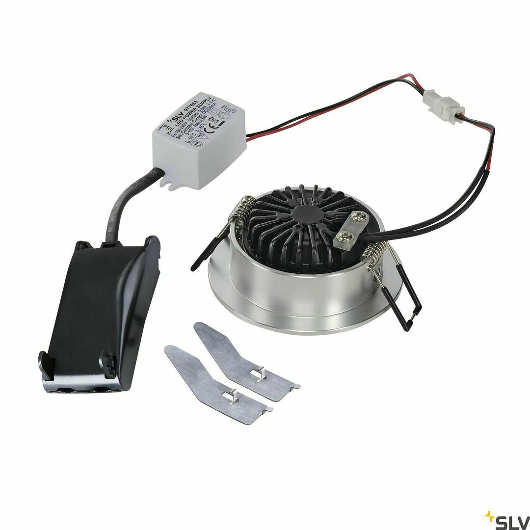 Kilátás Süllyesztett LED lámpatest SLV New Tria 68 I 113956 fehér 5,3W 3000K IP20 Süllyesztett LED lámpatest SLV New Tria 68 I 113956 fehér 5,3W 3000K IP20