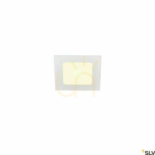 Jelölje be Süllyesztett LED lámpatest SLV SENSER 12 fehér 6,5W 3000K 1003011