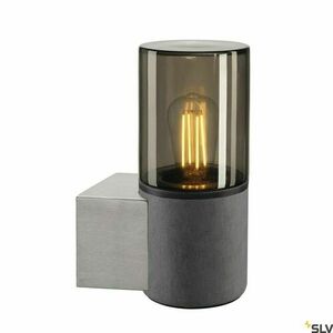 Felületre szerelhető fali lámpa SLV LISENNE szürke/barna E27 155752 small 0