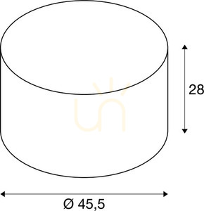 Lámpaernyő SLV FENDA bézs textil 45,5 cm 156113 small 6