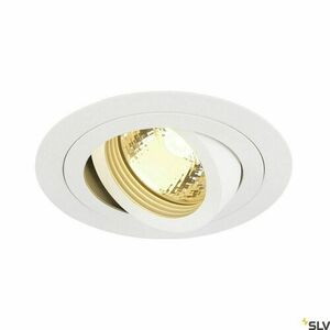 Süllyesztett lámpatest SLV NEW TRIA 1 fehér GU10 50W 230V 113510 0 Süllyesztett lámpatest SLV NEW TRIA 1 fehér GU10 50W 230V 113510 small 0