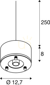 Függőlámpa SLV PARA DOME E27 szürke alumínium 150 W IP20 1005215 3 Függőlámpa SLV PARA DOME E27 szürke alumínium 150 W IP20 1005215 small 3