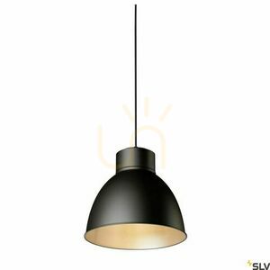 Alumínium lámpaernyő SLV PARA DOME fekete Ø30,8 cm 1005216 small 1