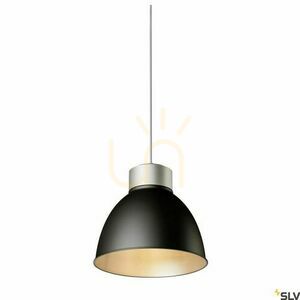Alumínium lámpaernyő SLV PARA DOME fekete Ø30,8 cm 1005216 small 2