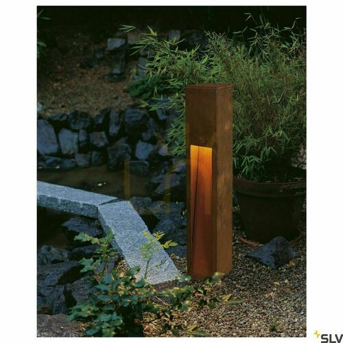 Jelölje be Rozsdás felületű kerti oszloplámpa SLV RUSTY SLOT 80 E27 max. 11 W IP44 80 cm 229411