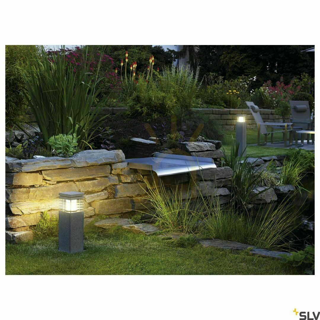Előnézet Kültéri állólámpa SLV ARROCK Granite 231410, gránit, IP44, 40 cm Kültéri állólámpa SLV ARROCK Granite 231410, gránit, IP44, 40 cm