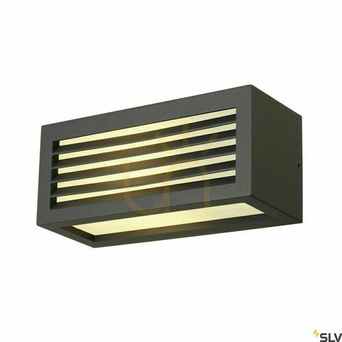 Jelölje be Kültéri fali lámpa SLV BOX-L antracit alumínium 18W IP44 232495