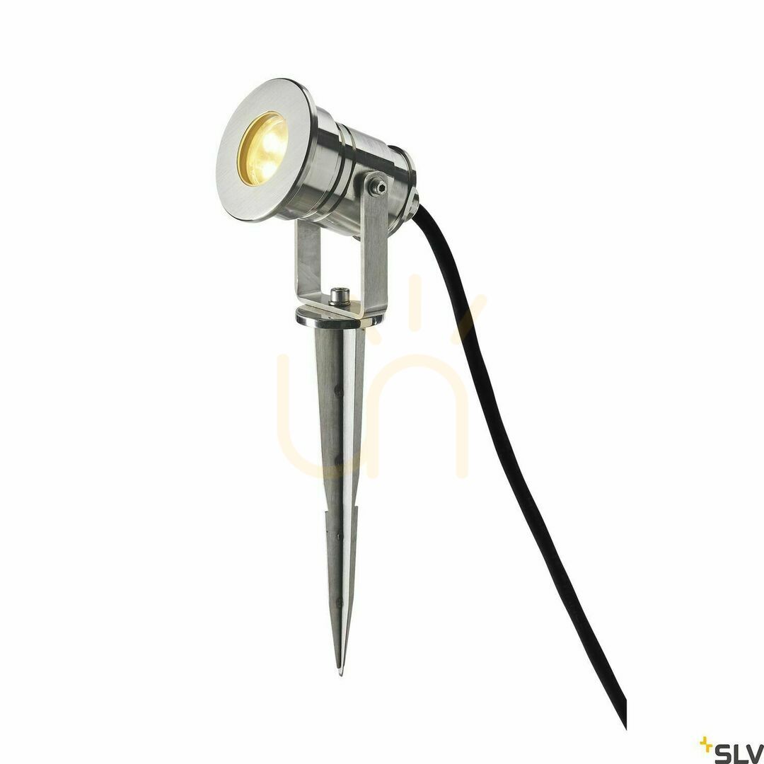 Kilátás Kültéri süllyeszthető földlámpa SLV DASAR 233570 rozsdamentes acél LED 6,5W IP68 Kültéri süllyeszthető földlámpa SLV DASAR 233570 rozsdamentes acél LED 6,5W IP68
