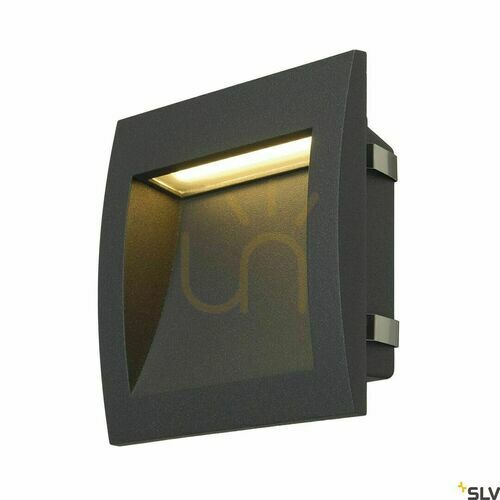 Jelölje be Kültéri süllyesztett fali lámpa SLV DOWNUNDER OUT LED L antracit IP55 233615