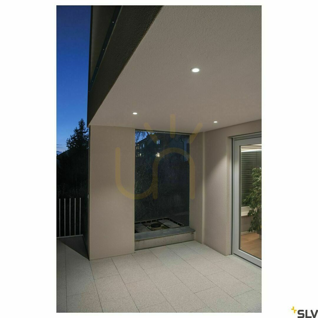 Előnézet Beépíthető kültéri lámpa SLV PATTA-F fehér 11W 3000K IP65 114441 Beépíthető kültéri lámpa SLV PATTA-F fehér 11W 3000K IP65 114441