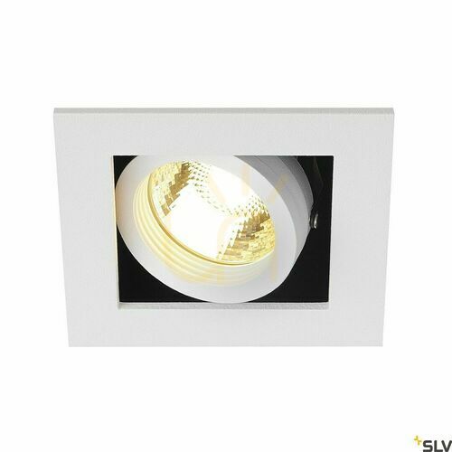 Jelölje be Süllyesztett lámpatest SLV KADUX 1 fehér GU10 50W 230V 115511