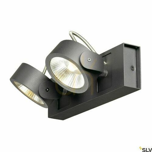 Jelölje be Felületre szerelhető lámpa SLV KALU fekete LED 31W 3000K 2000lm 1000129