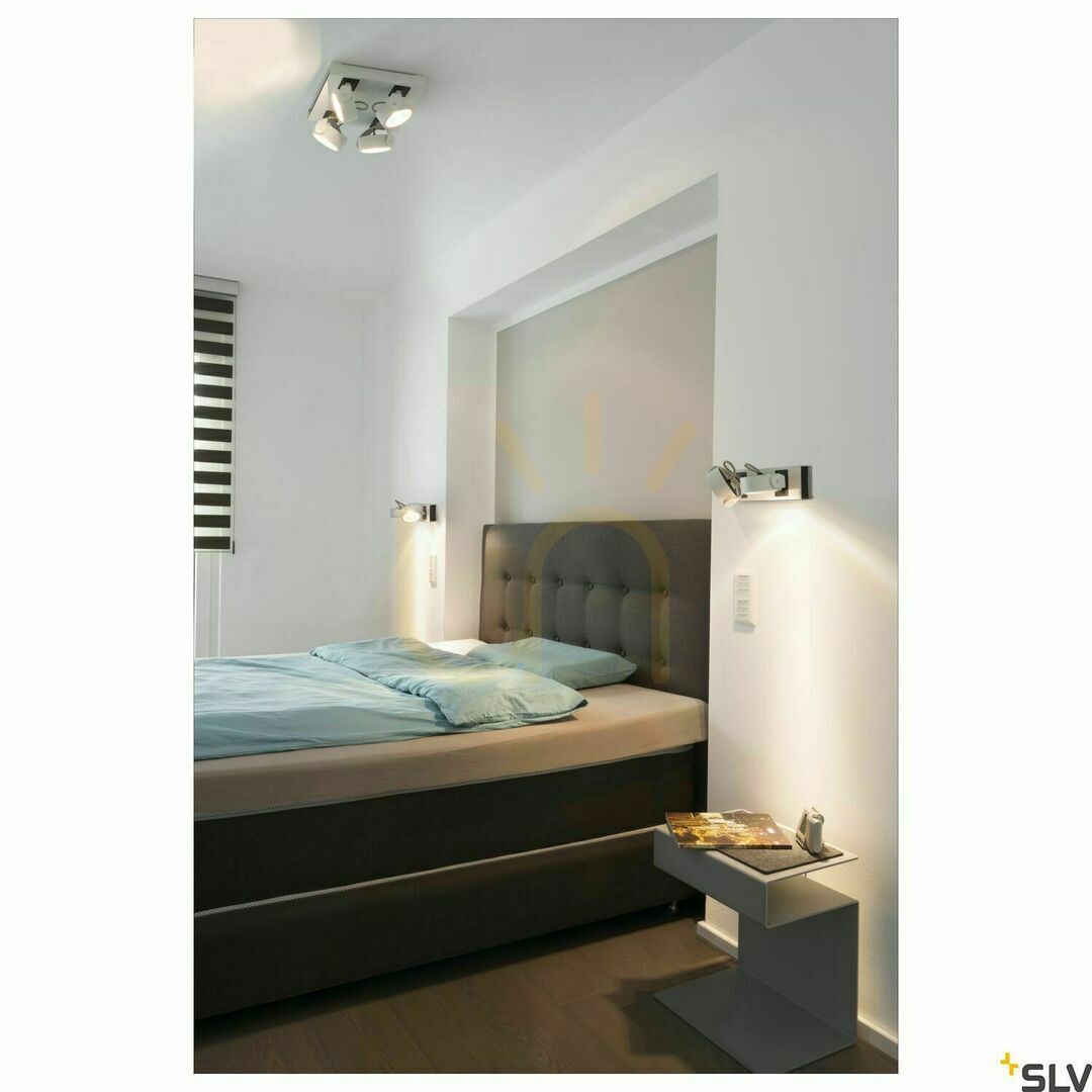Előnézet Felületre szerelhető lámpa SLV KALU fehér LED 31W 3000K 2000lm 1000130 Felületre szerelhető lámpa SLV KALU fehér LED 31W 3000K 2000lm 1000130