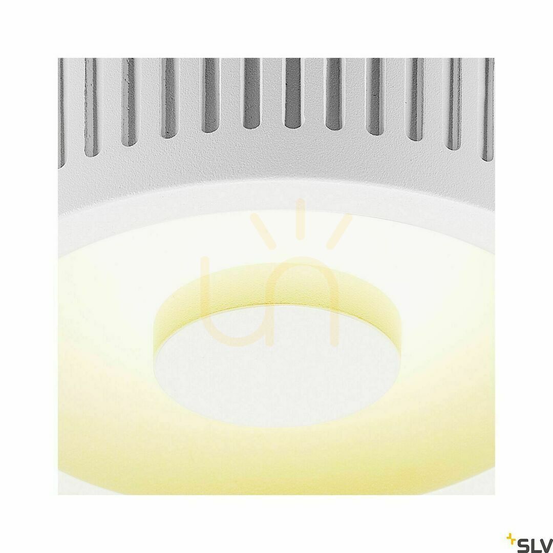 Kilátás Mennyezeti lámpa SLV OCCULDAS 13 fehér LED 15W 3000K 810 lm 117351 Mennyezeti lámpa SLV OCCULDAS 13 fehér LED 15W 3000K 810 lm 117351