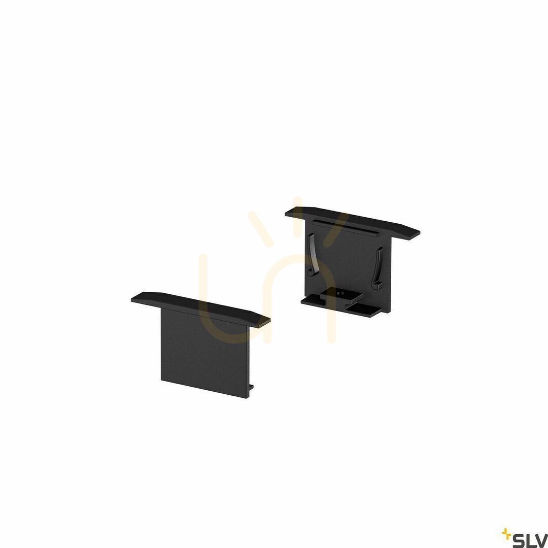 Jelölje be Végzáró kupak SLV GRAZIA 20 süllyesztett profilhoz fekete alumínium 1000558 Végzáró kupak SLV GRAZIA 20 süllyesztett profilhoz fekete alumínium 1000558