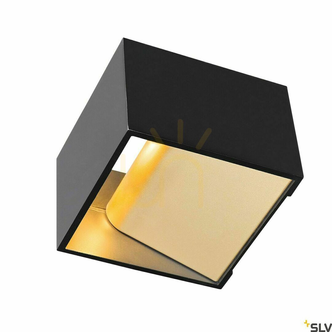 Előnézet Fali lámpa SLV LOGS IN LED fekete-arany 11W 2000-3000K dimmelhető 1000638 Fali lámpa SLV LOGS IN LED fekete-arany 11W 2000-3000K dimmelhető 1000638