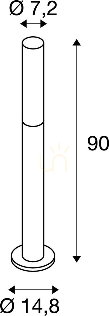 Előadás Kültéri állólámpa SLV APONI 90 antracit alumínium LED 6,3W 3000K IP55 1000682 Kültéri állólámpa SLV APONI 90 antracit alumínium LED 6,3W 3000K IP55 1000682