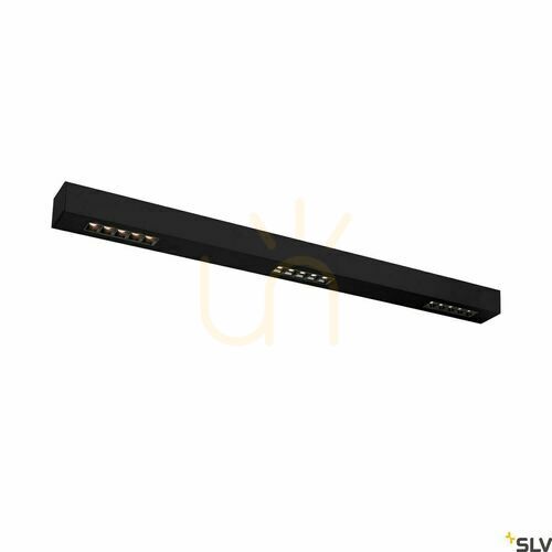 Jelölje be Mennyezeti lámpa SLV Q-LINE CL fekete 46W 3000K 100cm 1000686
